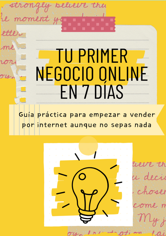 Tu Primer Negocio Online en 7 Días